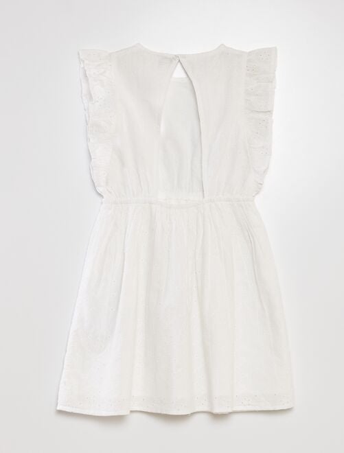 Robe blanche fille cheap kiabi