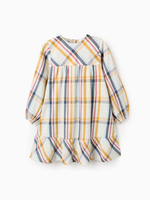 Robe en Coton à Carreaux Brothers & Sisters - Kiabi