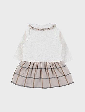 Robe en coton à carreaux Noukie's