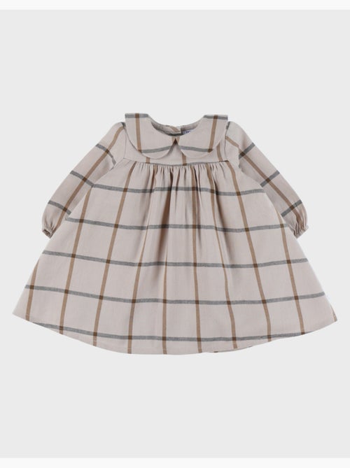 Robe en coton à carreaux Noukie's - Kiabi