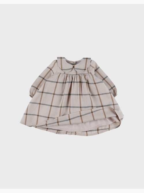 Robe en coton à carreaux Noukie's - Kiabi