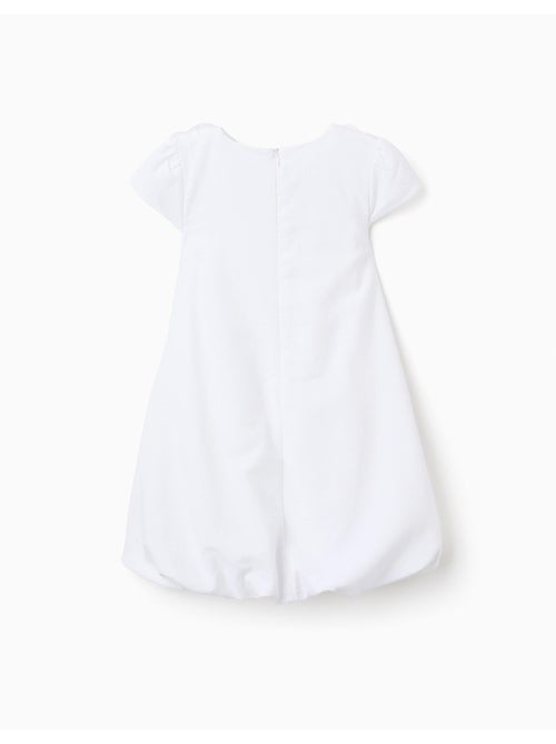 Robe en coton à effet ballon - Kiabi