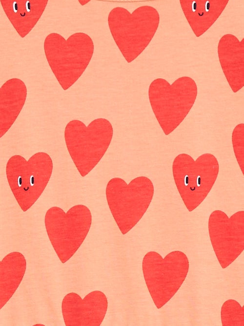 Robe en coton à motif - Kiabi