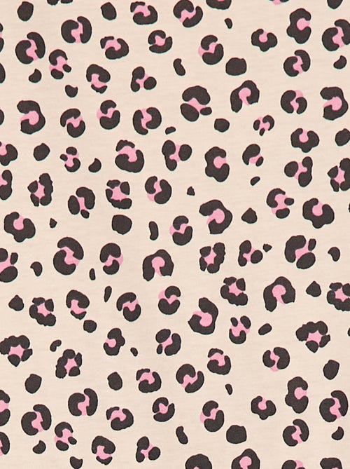 Robe en coton à motif - Kiabi