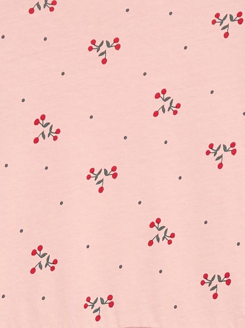 Robe en coton à motif - Kiabi