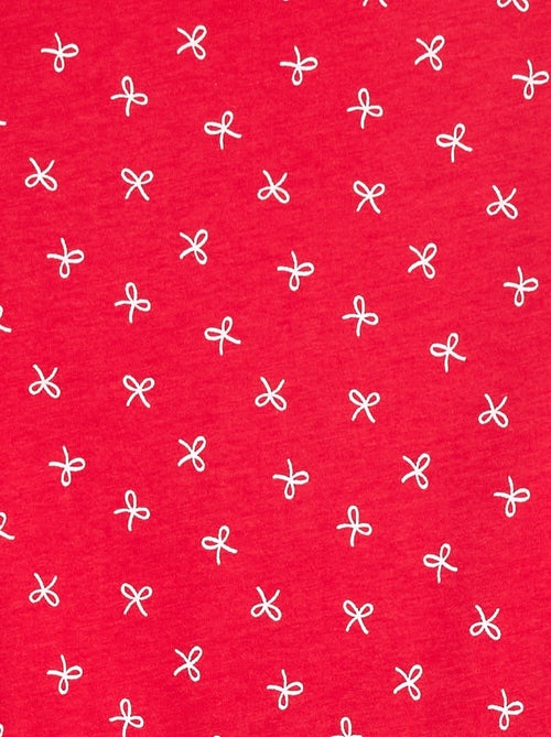 Robe en coton à motif - Kiabi