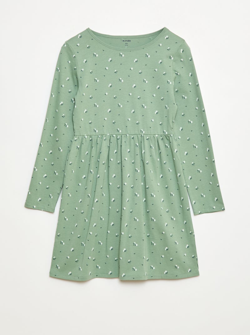 Zara Belgique Robe Verte A Pois Zara Floral Robe Zara Vert 2020