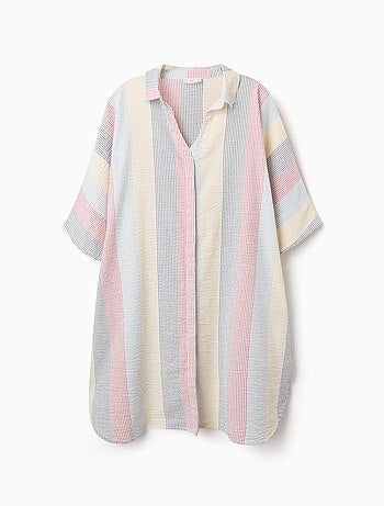 Robe en coton à rayures You&Me