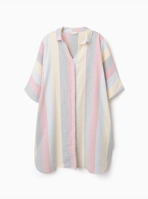 Robe en coton à rayures You&Me - Kiabi Robe en coton à rayures You&Me - Kiabi