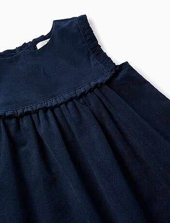 Robe en Coton en Velours Côtelé B&S