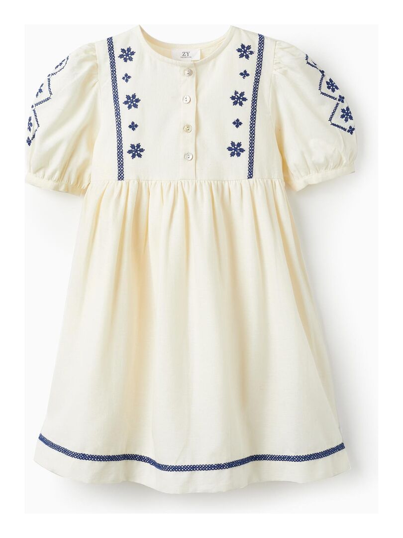 Robe coton et discount lin