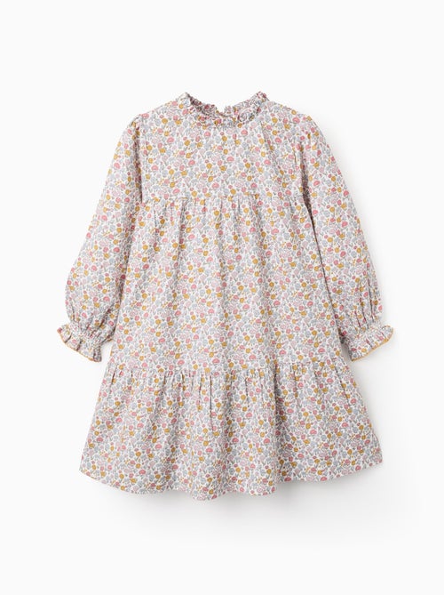 Robe en Coton Floral - Kiabi