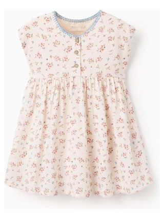 Robe en Coton Floral