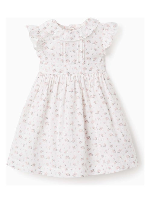 Robe en Coton Floral - Kiabi