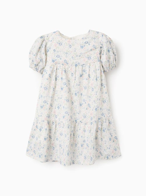 Robe en Coton Florale - Kiabi