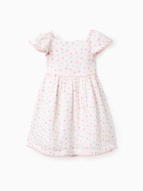 Robe en Coton Florale - Kiabi