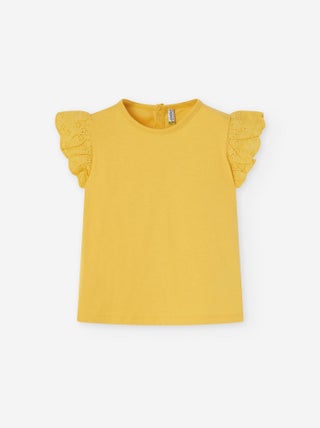 Robe en Coton Texturé Cérémonie