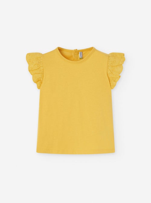 Robe en Coton Texturé Cérémonie - Kiabi