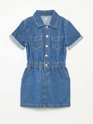 Robe en denim