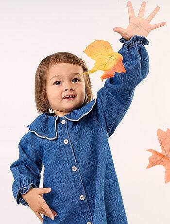 Robe en denim