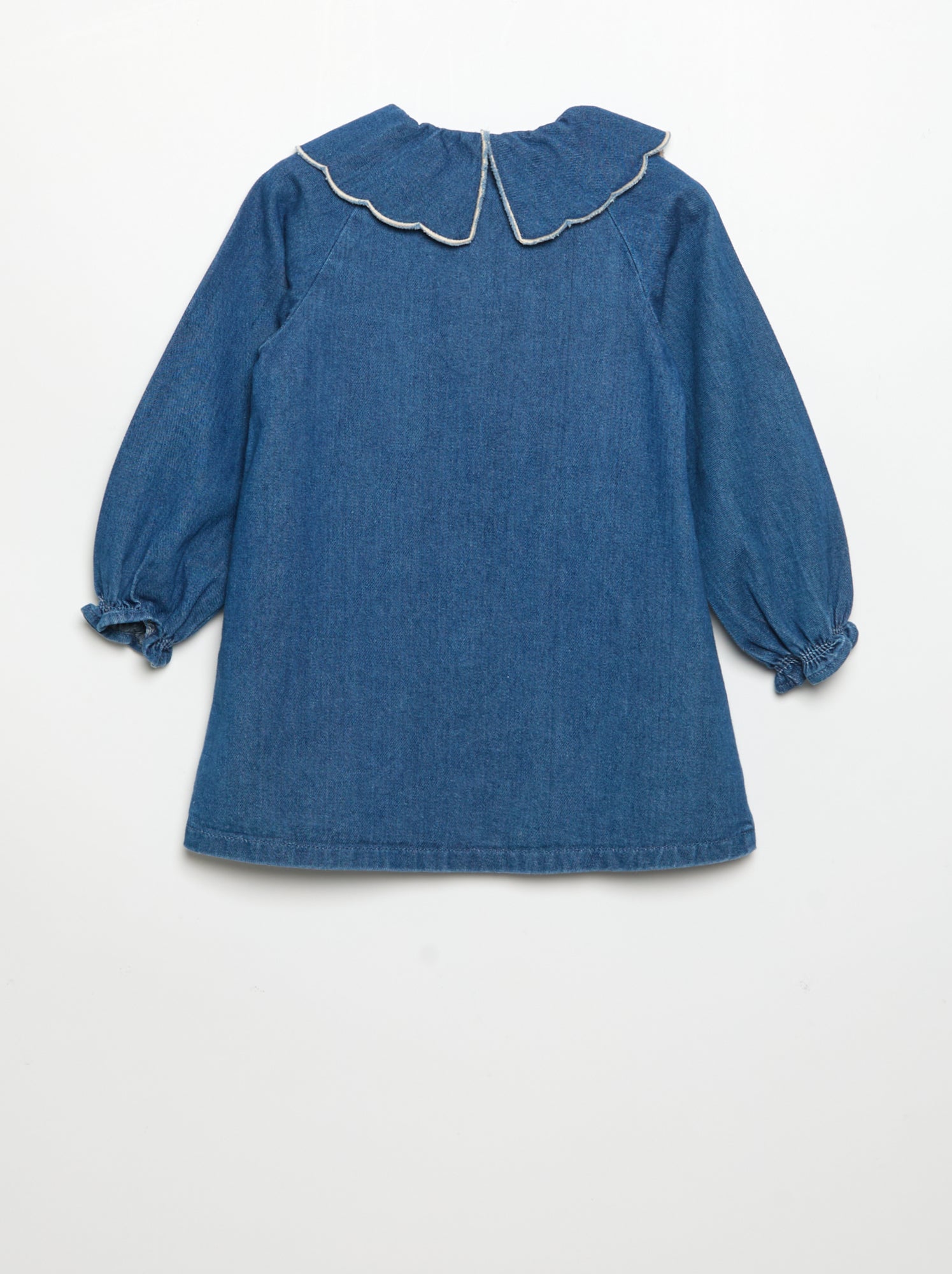 Robe en denim - Bleu