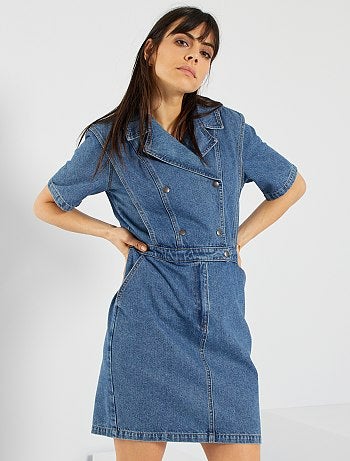 Robe en denim éco-conçu