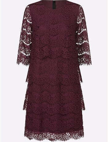 Robe En Dentelle Dentelle élastique - Taille Courte - Witt