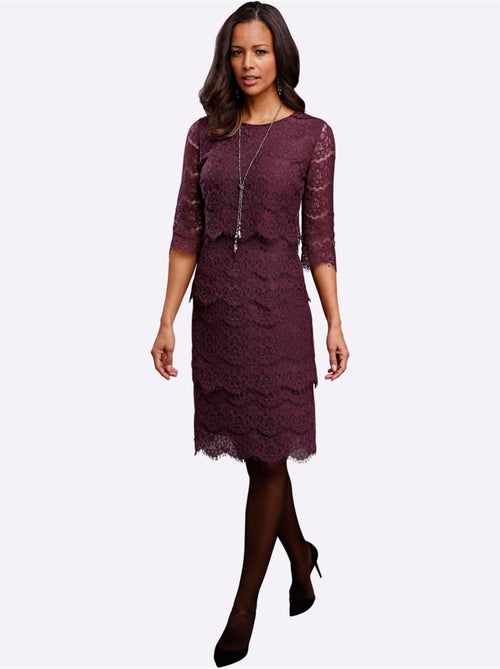 Robe En Dentelle Dentelle élastique - Taille Courte - Witt - Kiabi Robe En Dentelle Dentelle élastique - Taille Courte - Witt - Kiabi