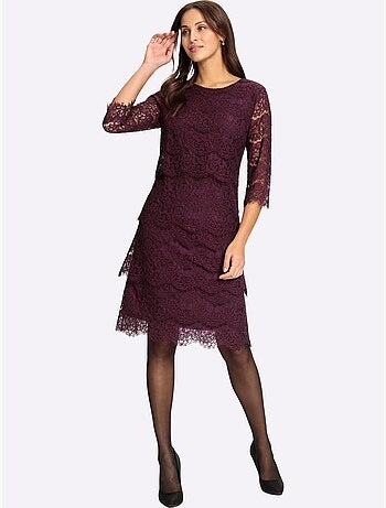Robe En Dentelle Dentelle élastique - Taille Standard - Witt