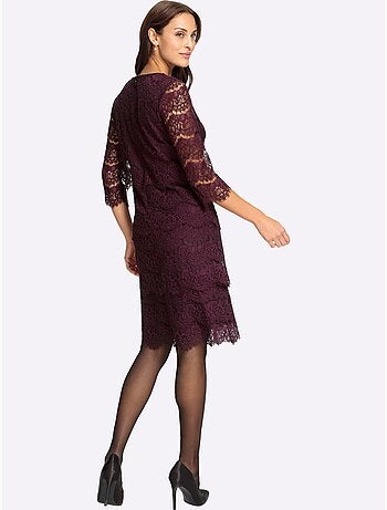 Robe En Dentelle Dentelle élastique - Taille Standard - Witt