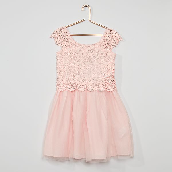 robe tulle et dentelle