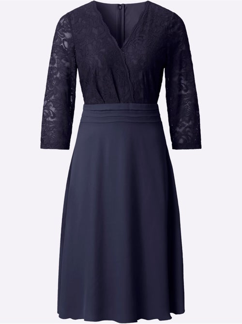 Robe En Dentelle Qualité Tissée - Taille Standard - Witt - Kiabi