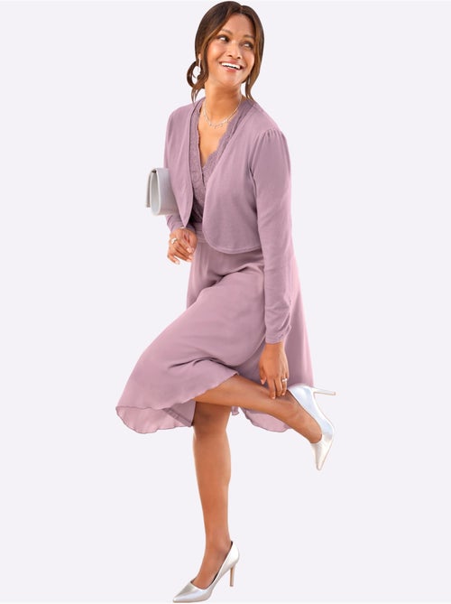 Robe En Dentelle Qualité Tissée - Taille Standard - Witt - Kiabi Robe En Dentelle Qualité Tissée - Taille Standard - Witt - Kiabi