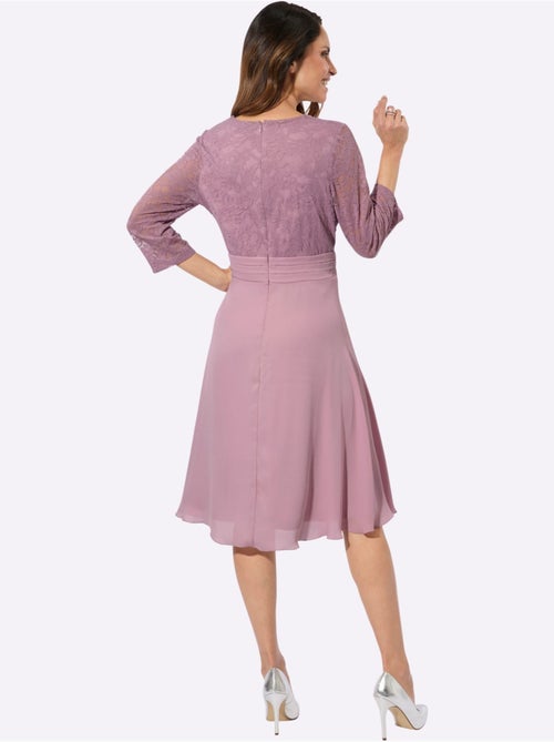 Robe En Dentelle Qualité Tissée - Taille Standard - Witt - Kiabi Robe En Dentelle Qualité Tissée - Taille Standard - Witt - Kiabi