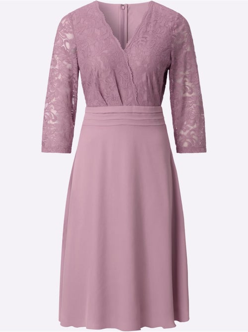 Robe En Dentelle Qualité Tissée - Taille Standard - Witt - Kiabi Robe En Dentelle Qualité Tissée - Taille Standard - Witt - Kiabi