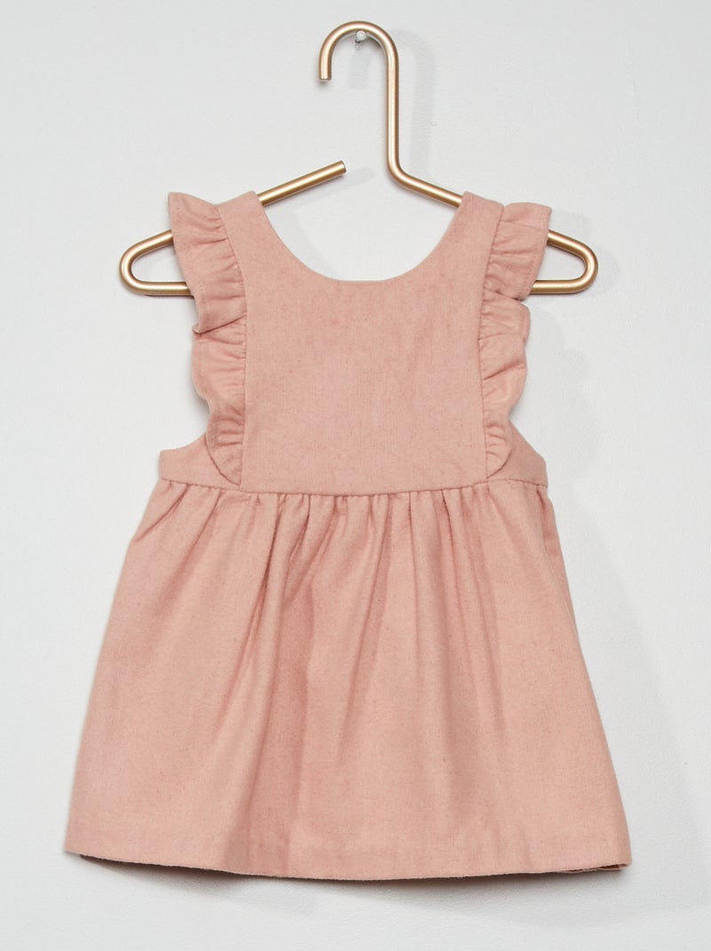 Robe en feutre rose - Kiabi