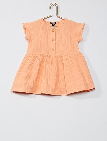 Robe en gaze de coton