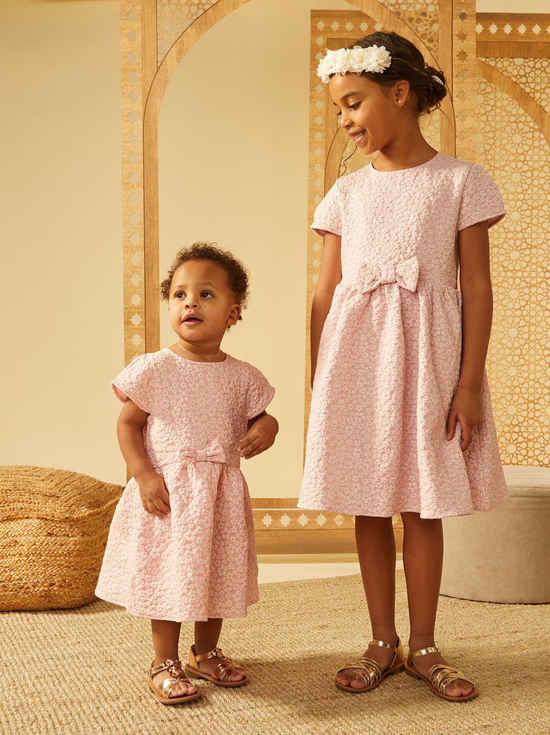 Robe en jacquard de cérémonie ROSE - Kiabi