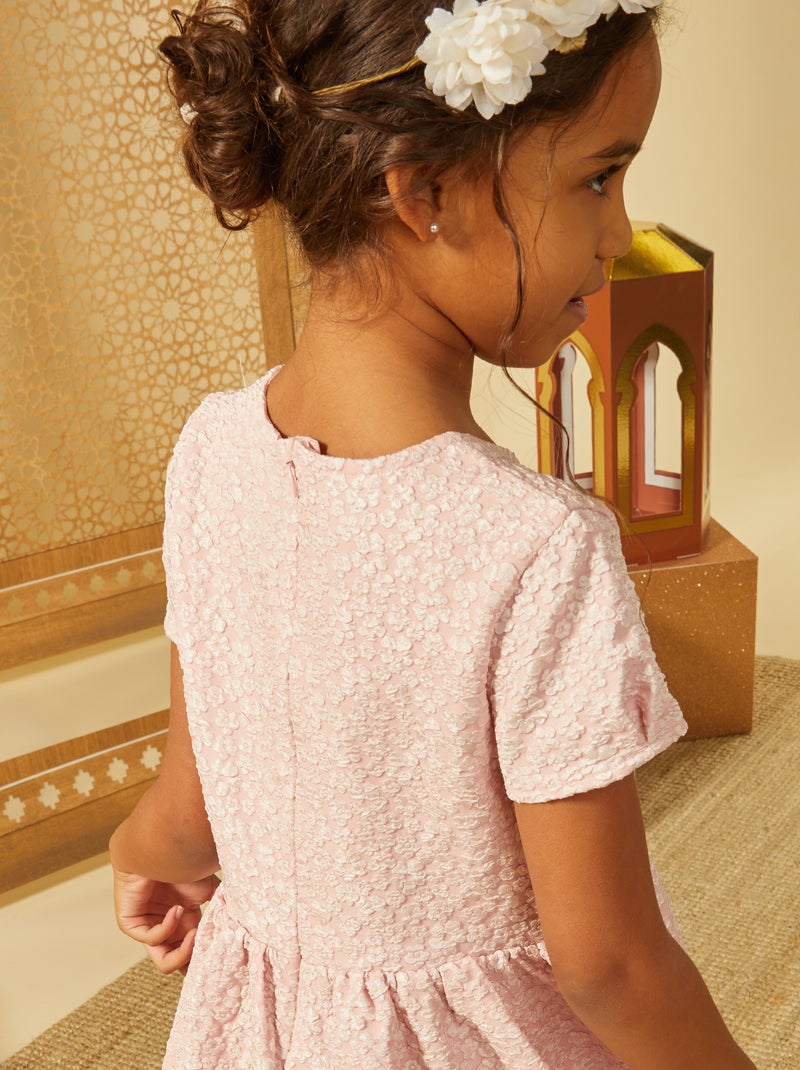 Robe en jacquard de cérémonie ROSE - Kiabi