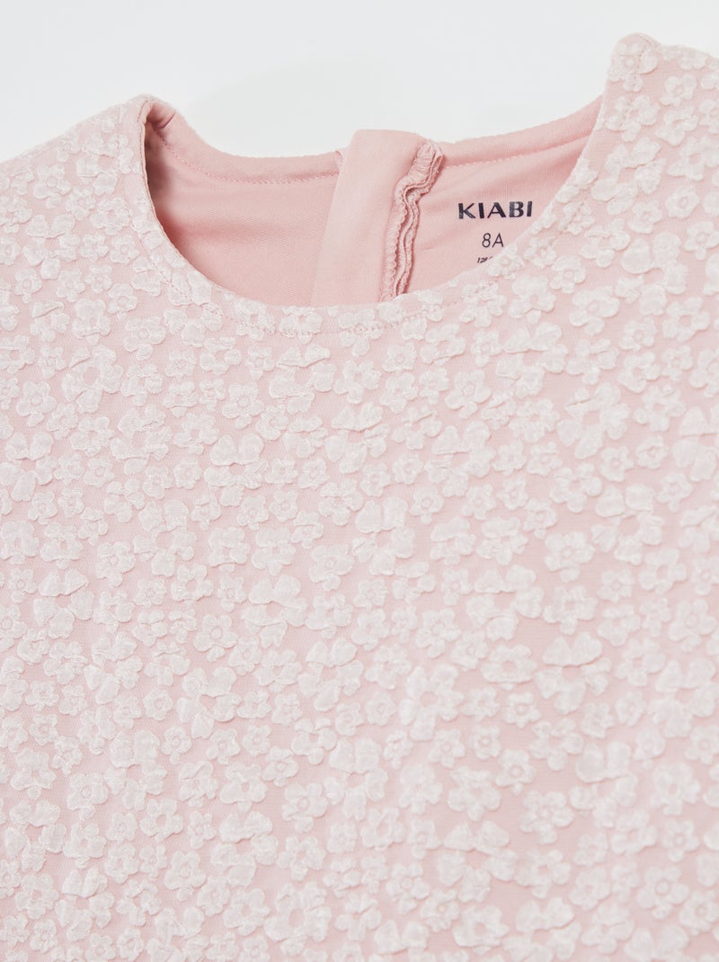 Robe en jacquard de cérémonie ROSE - Kiabi