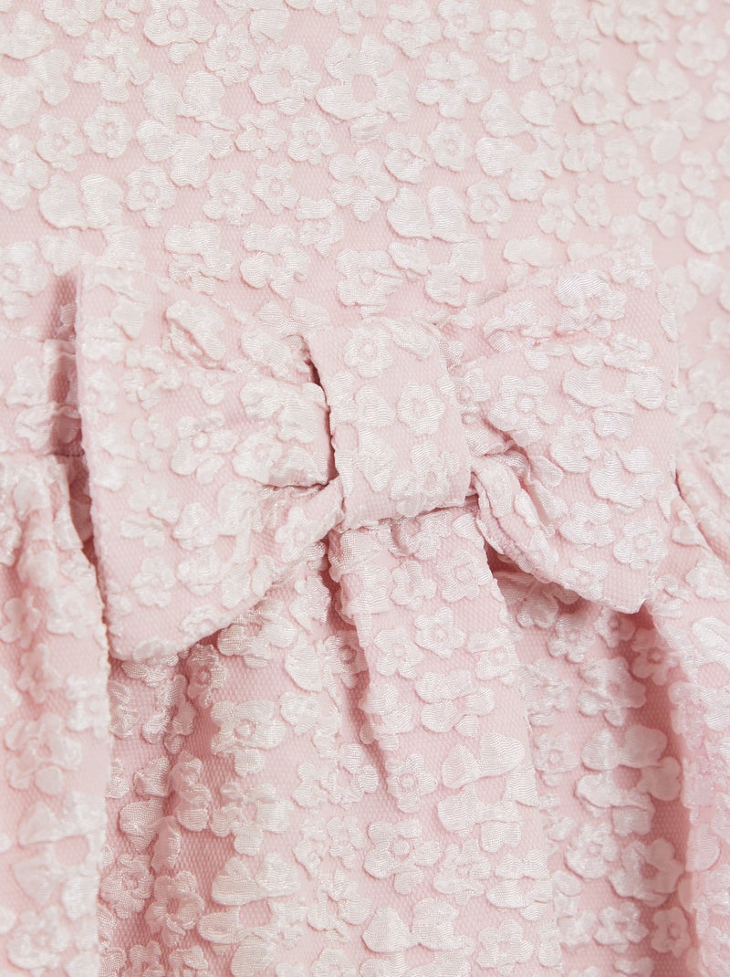 Robe en jacquard de cérémonie ROSE - Kiabi