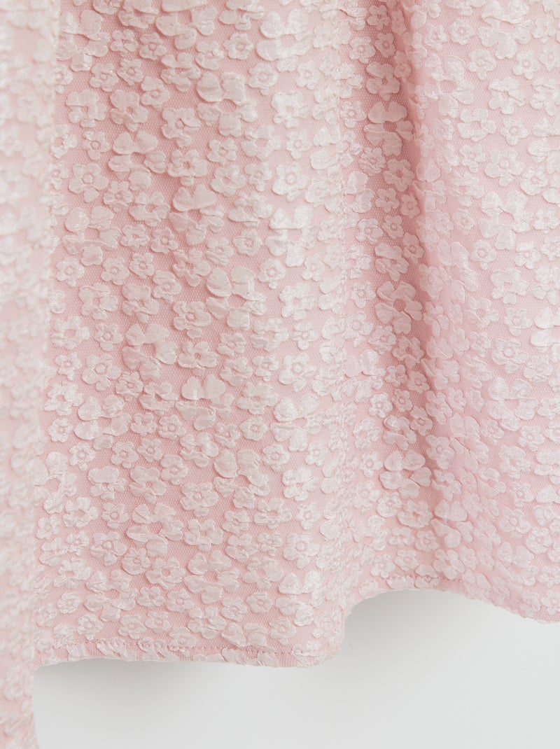 Robe en jacquard de cérémonie ROSE - Kiabi