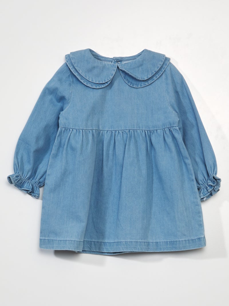 Robe en jean Bleu - Kiabi