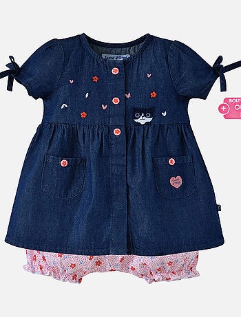 ROBE EN JEAN BLOOMER ELEA