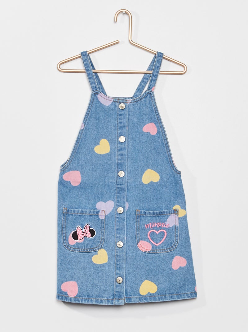 Robe en jean 'Disney' Bleu 'Minnie' - Kiabi
