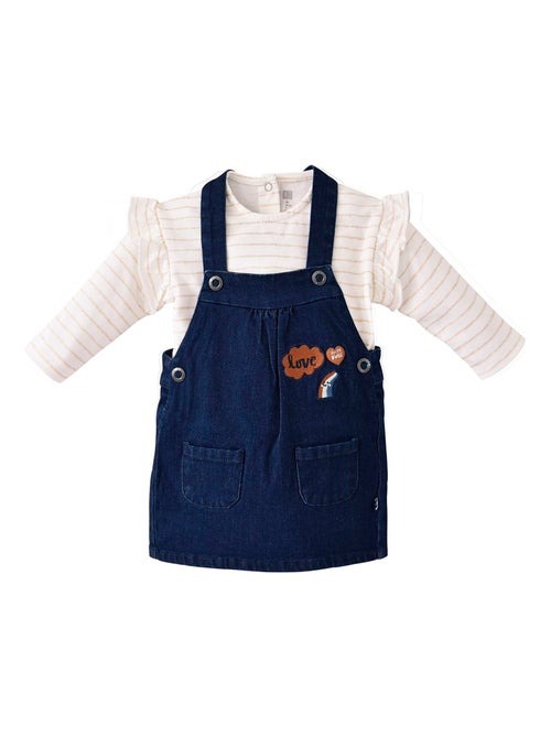 ROBE EN JEAN ET T-SHIRT BONNIE - Kiabi