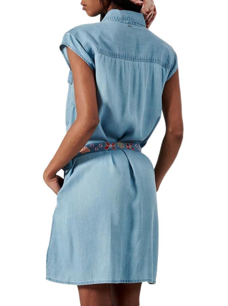 Robe en jean femme kaporal Bleu - Kiabi