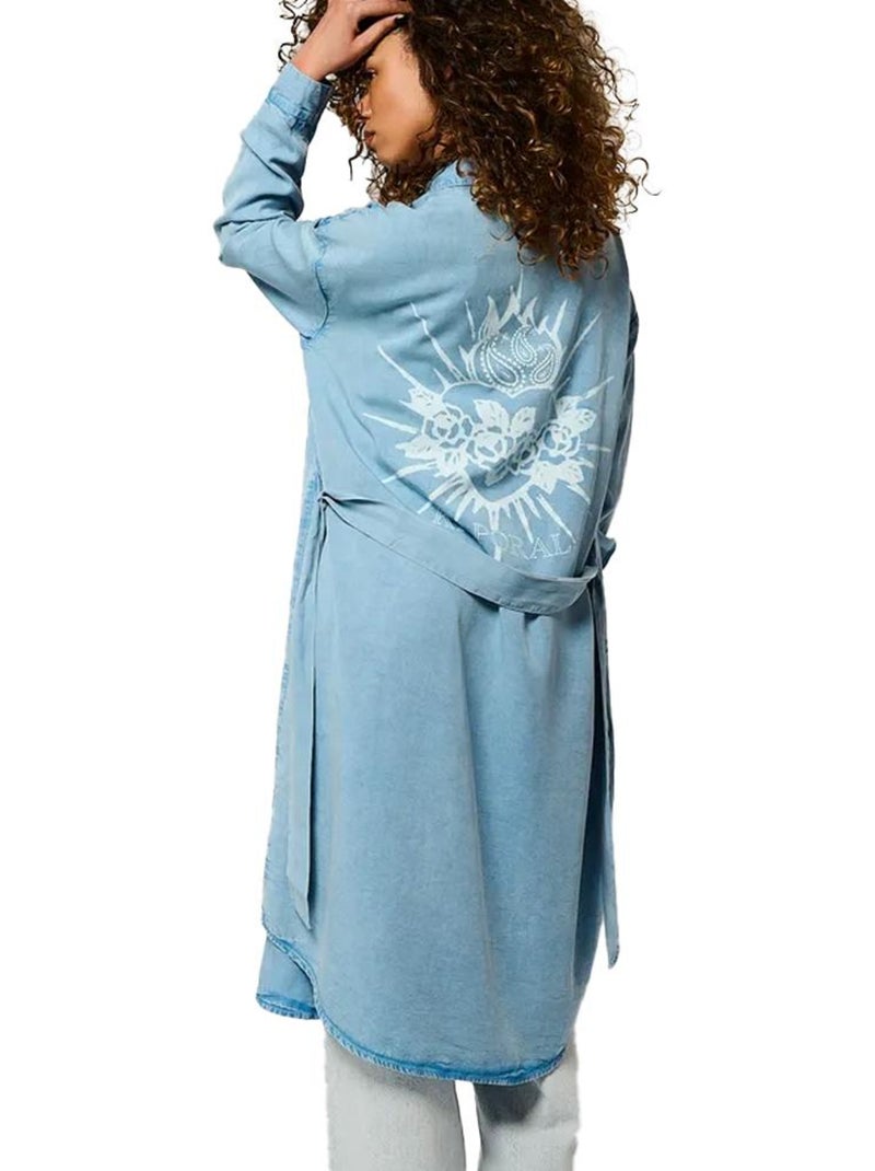 Robe en jean femme kaporal Bleu - Kiabi