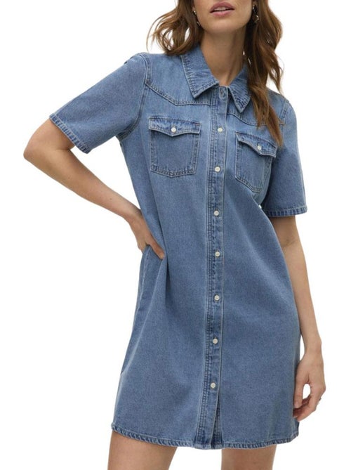 Robe en jean femme vero moda - Kiabi Robe en jean femme vero moda - Kiabi