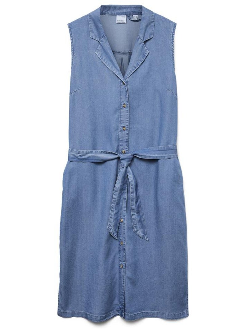 Robe en Jean Femme Vero Moda Bleu - Kiabi